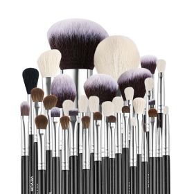 VEVOR 34PCS Makeup Brush Set for Foundation Blending Eyeshadow with Soft Bristle