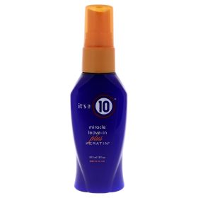 Miracle Leave In Plus Keratin by Its A 10 for Unisex - 2 oz Spray