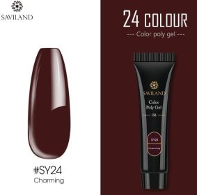 15g nail colored crystal extension glue (Option: SY24)