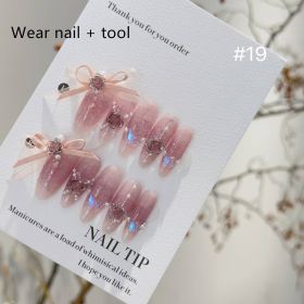 Handmade Long Pearl Mountain Ice Transparent Camellia Wear Armor (Option: Wear A Plus Tool-S)