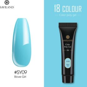 15g nail colored crystal extension glue (Option: SY09)